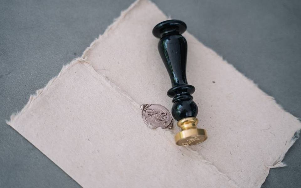 Distinctive Finishes with Engraved Wax Seal Stamps