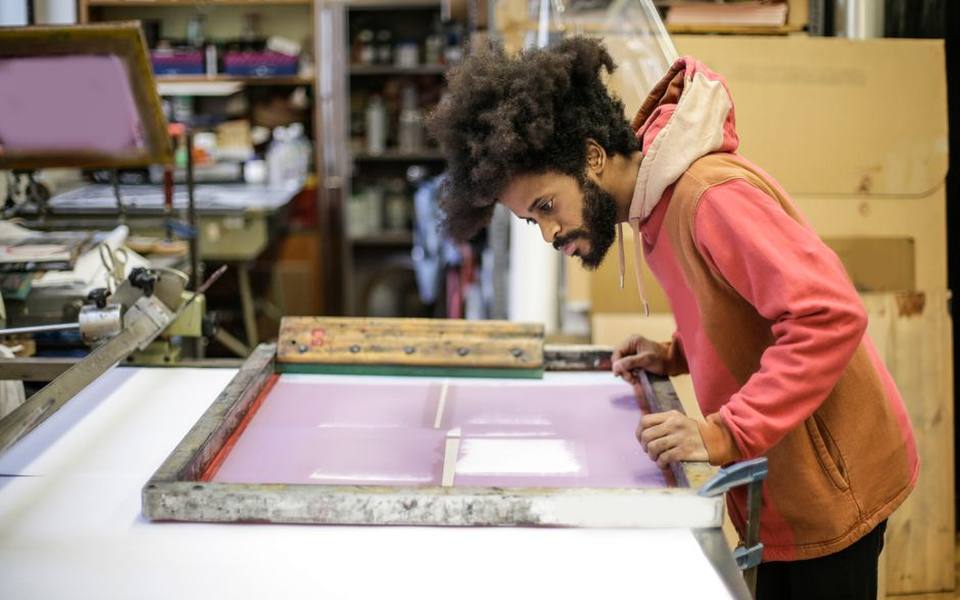 How Traditional Screen Printing Works